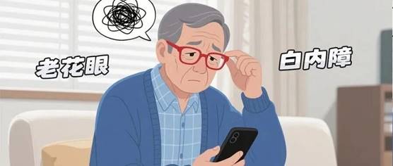 <b>科普 | 老花眼=白内障？别再搞混了，我教你一眼区分</b>